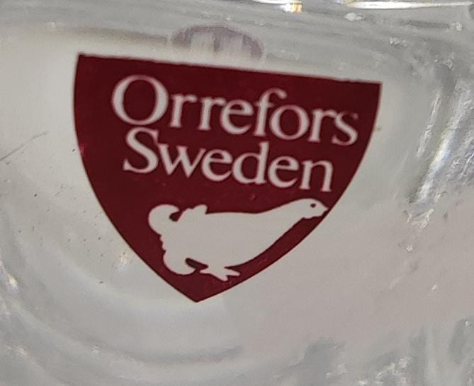 Bļodiņa (Orrefors Sweden)