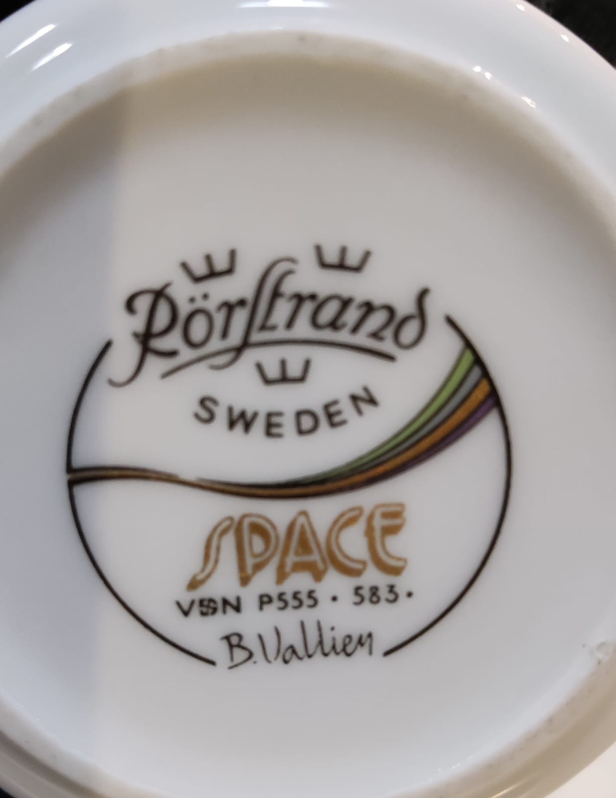 Servīze (Rorstrand Sweden, Space)